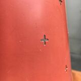 Perforated metal pendant light, mid-century design, 1960s.