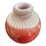 Glazed ceramic ball vase by Jean and Robert Cloutier 1950-1960
