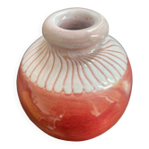 Vase boule en céramique émaillée de Jean et Robert Cloutier 1950-1960