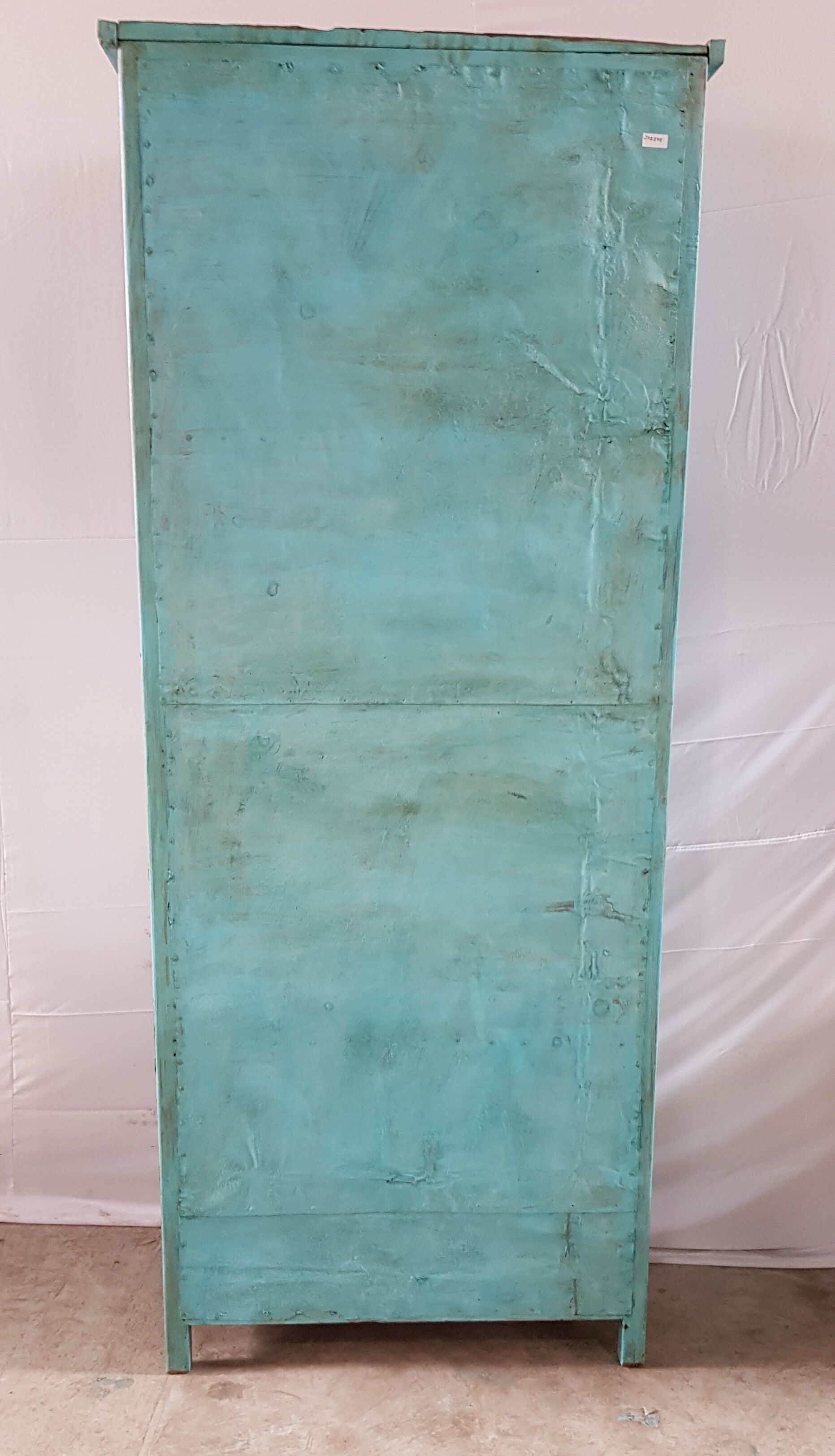 Library in teak and metal