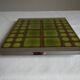 Vintage trivety ceramic and metal tiles