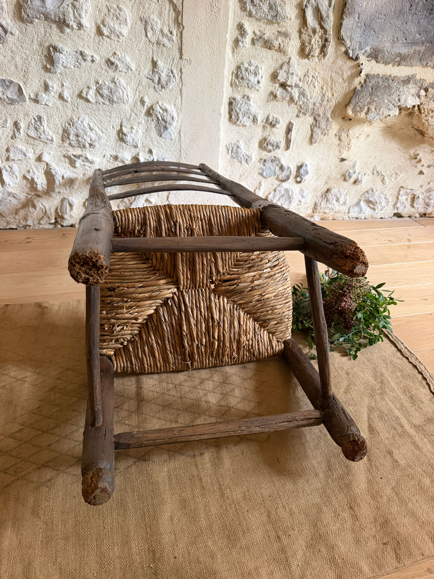 Brutalist popular art chair