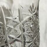 3 crystal glasses