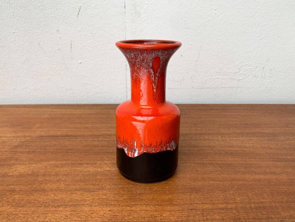 Vintage Ceramic Vase West German WGP by Jasba, 1970s