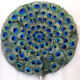 Eventail peacock feathers debut XXeme