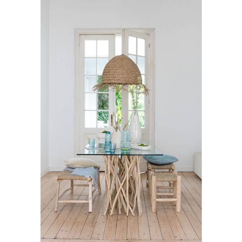 Banc Florence en bois naturel