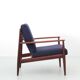 Paire de fauteuils scandinave en teck modele 118 par Grete Jalk