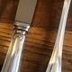 1 set 4 couverts métal argenté