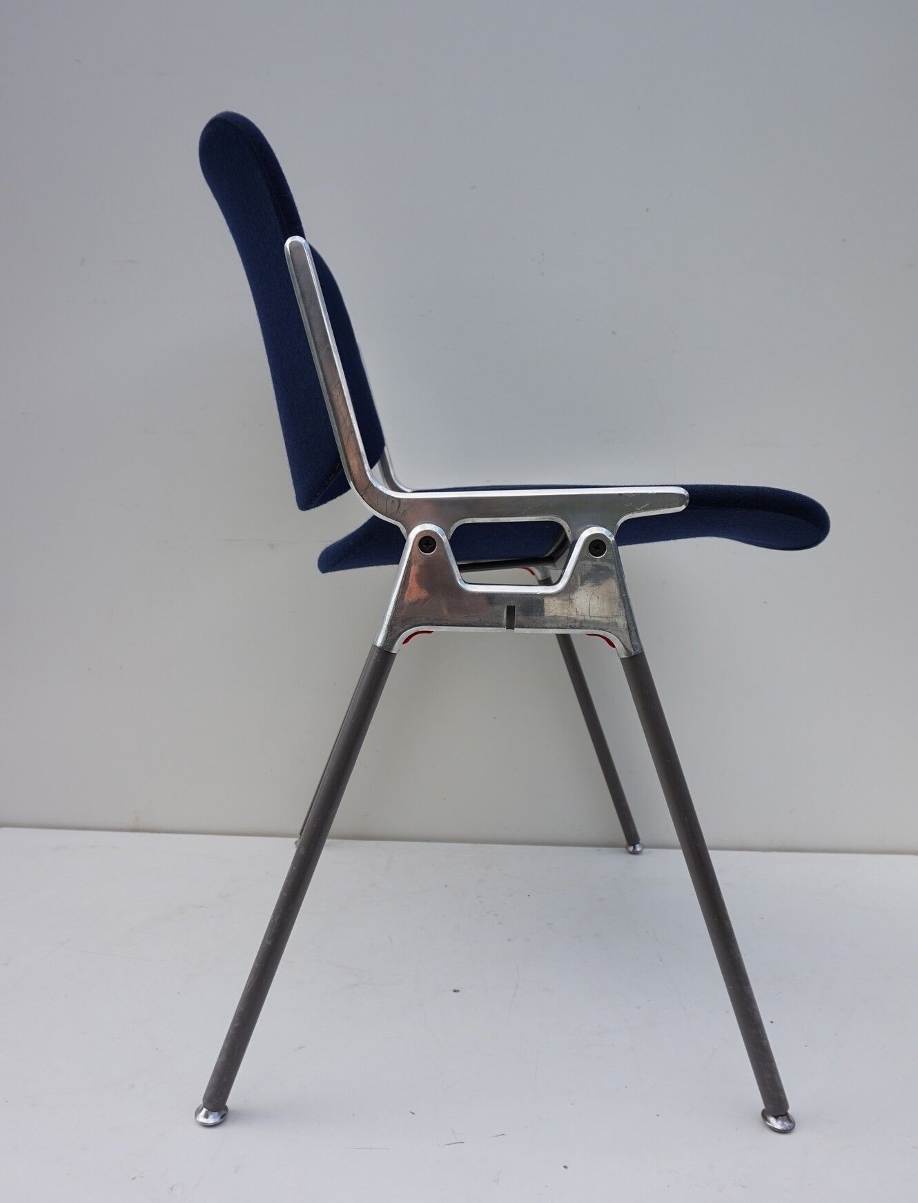 Chaise Castelli bleues de 1967