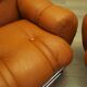 Ensemble de fauteuils orange, design Space Age, années 1960, production : Italie