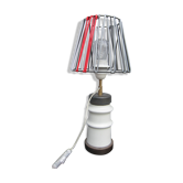 Lampe phare scoubidous tricolores