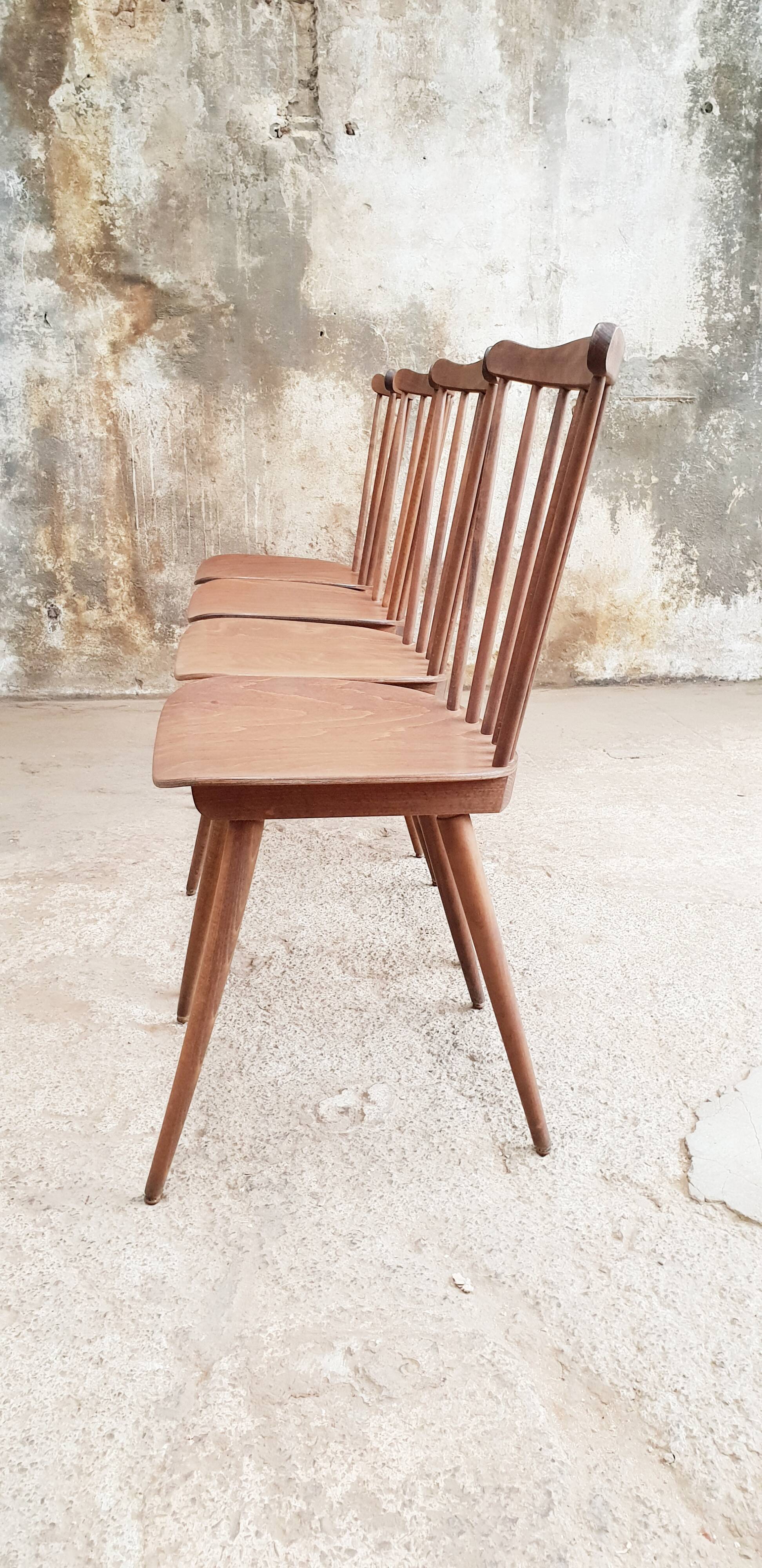Set de 4 chaises  vintage