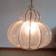 Murano lampe suspendue zucca - soufflé en cage - neuf
