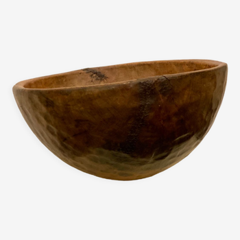 Old Tuareg wooden bowl