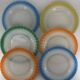 6 Duralex daisy plates