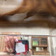 Doe-themed eglomized mirror
