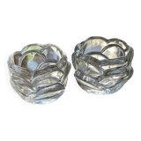 Pair of candle holders