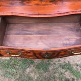 Commode sauteuse provençale à traverses ajouré