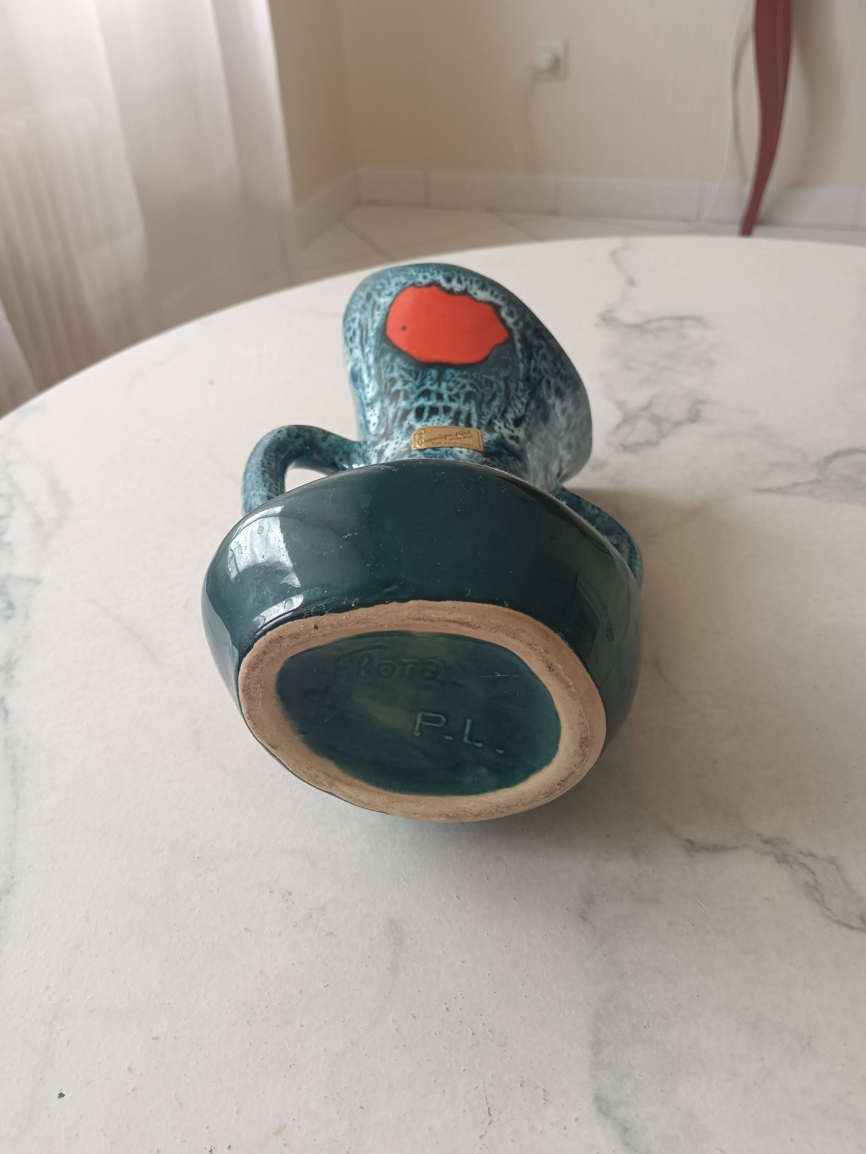 Poet-Laval ceramic vase