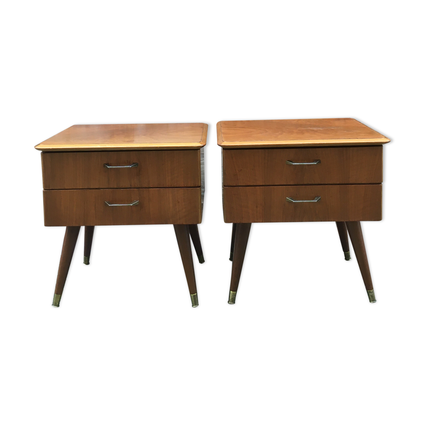 Pair of bedside feet compass