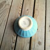 Old Bowl Digoin Sarreguemines Blue
