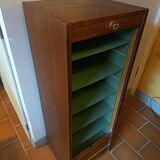 Wooden curtain cabinet