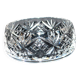 Saint-Louis bowl with whipped cream in cut crystal, signed.