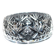 Saint-Louis bowl with whipped cream in cut crystal, signed.