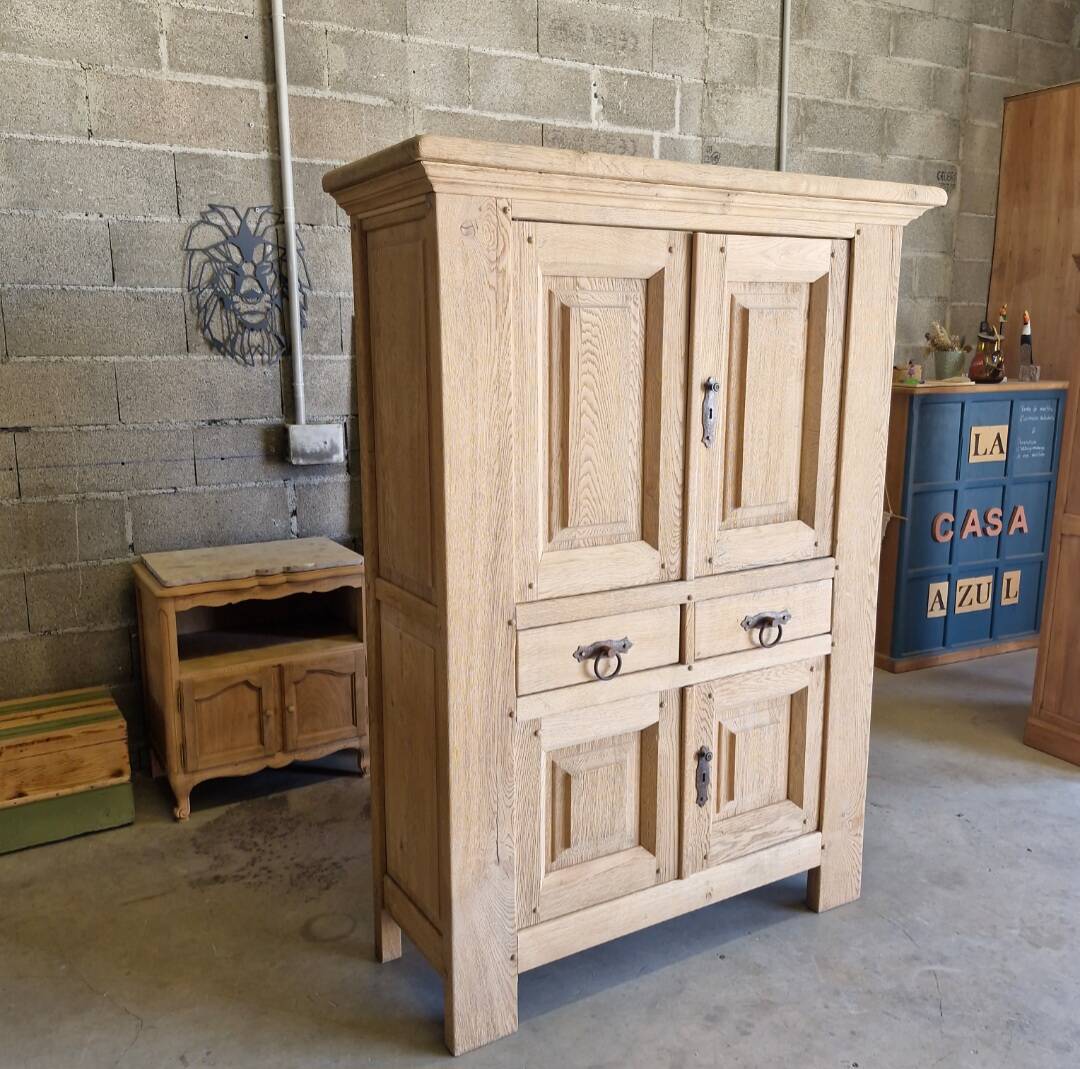 Rustic oak sideboard
