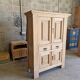 Rustic oak sideboard