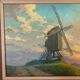 M.deschoot (1899/1971) oil on canvas "moulin de l'étendard" xx century
