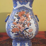 Vase, potiche en faïence de Gien, Gien ancien