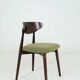 Eucalyptus green boucle dining chairs