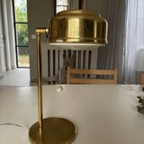 lampe articulée en laiton de Borje Claes- Suède années 70