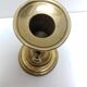 Pair of old brass candlesticks