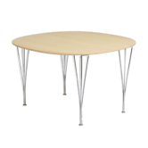 Piet Hein & Bruno Mathsson "super-circuclar" table