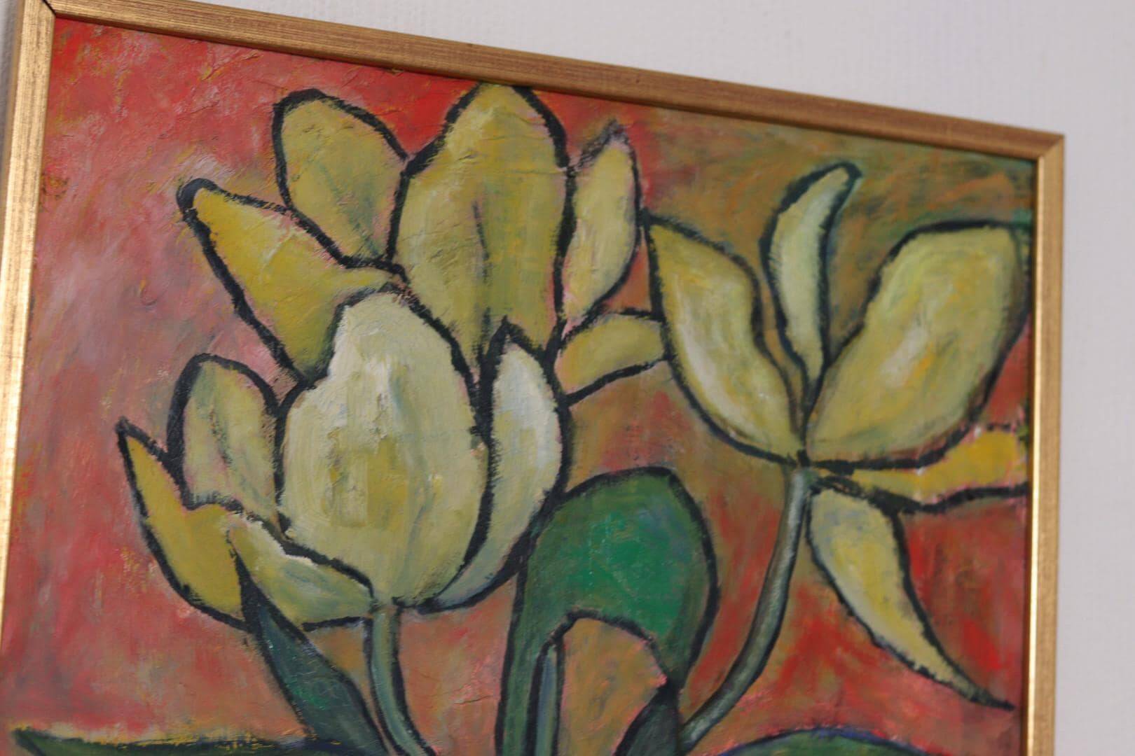 “Bold Flower Motif” by Elisabeth Sellergren