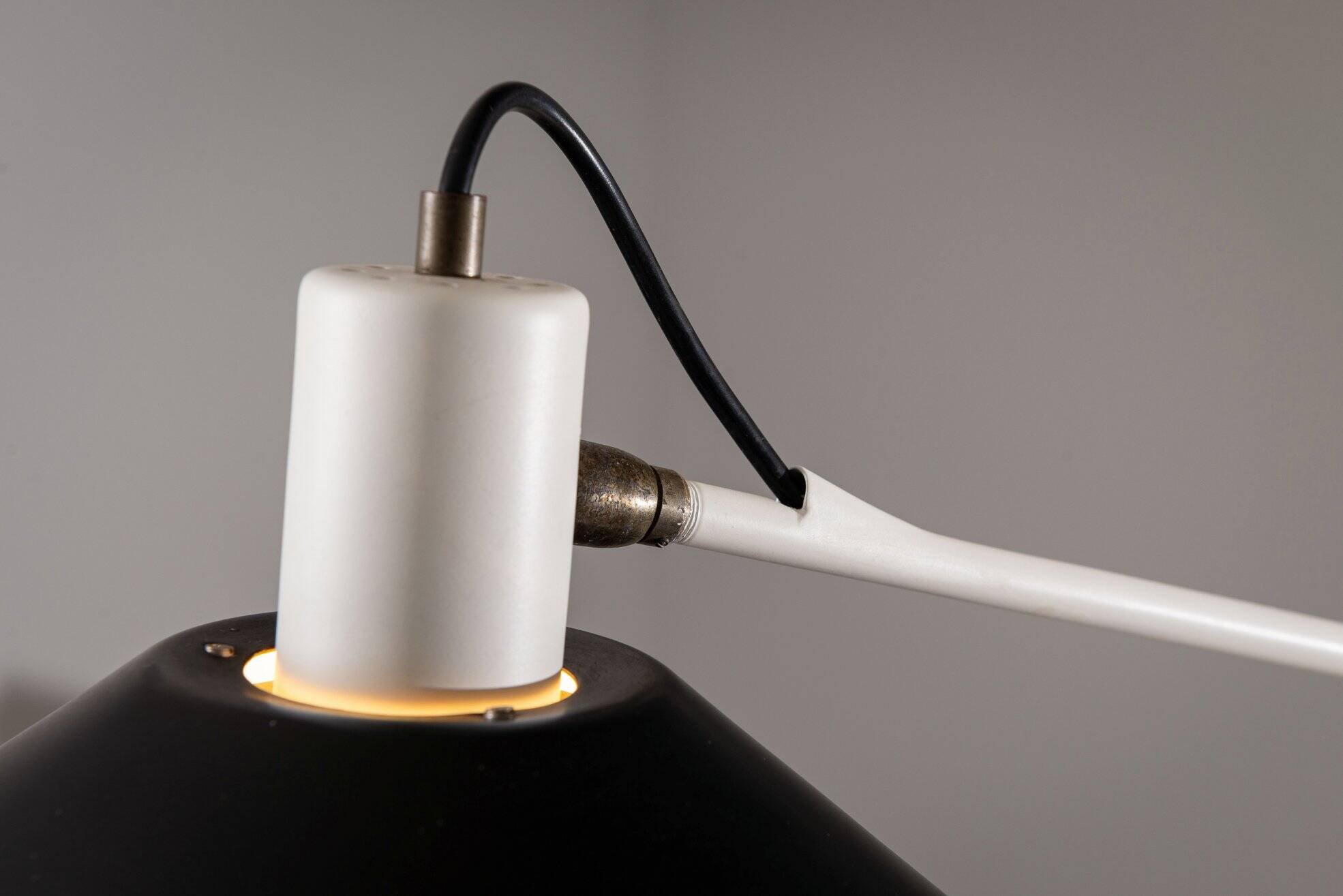 Lampe de plafond à contrepoids JJM Hoogervorst Anvia Pays-Bas 1957