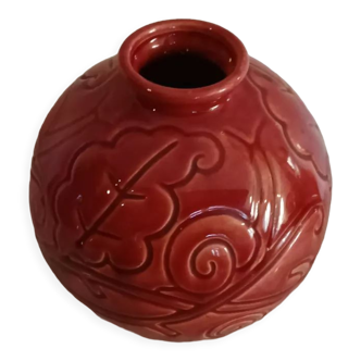 Saint Clement ball snail vase
