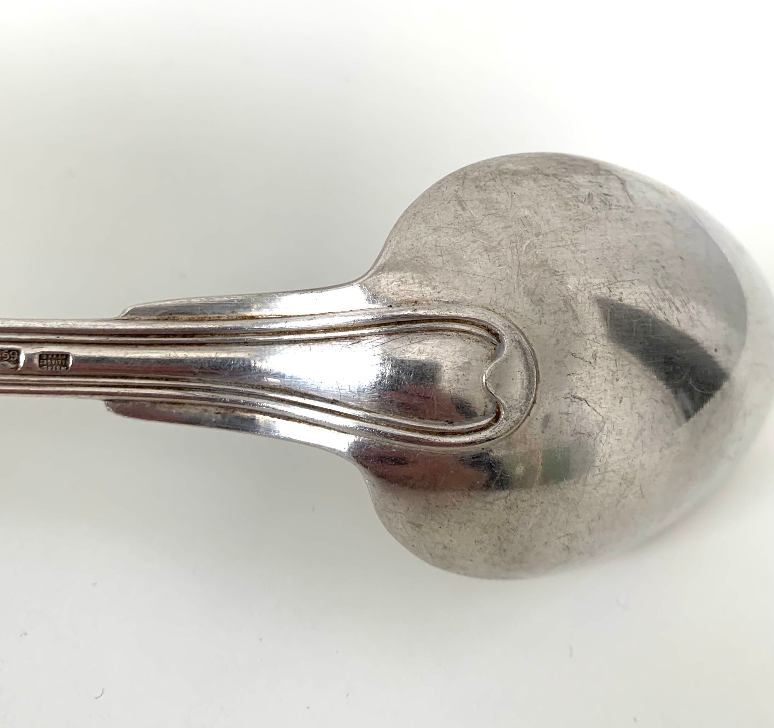 Louche et cuillère métal argenté