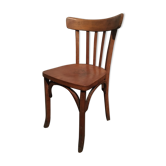Old wooden bistro chair
