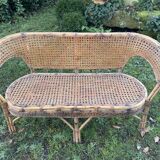 Rattan garden furniture
