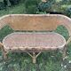 Rattan garden furniture