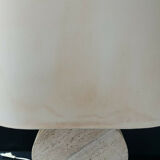 Vintage travertine lamp 1970