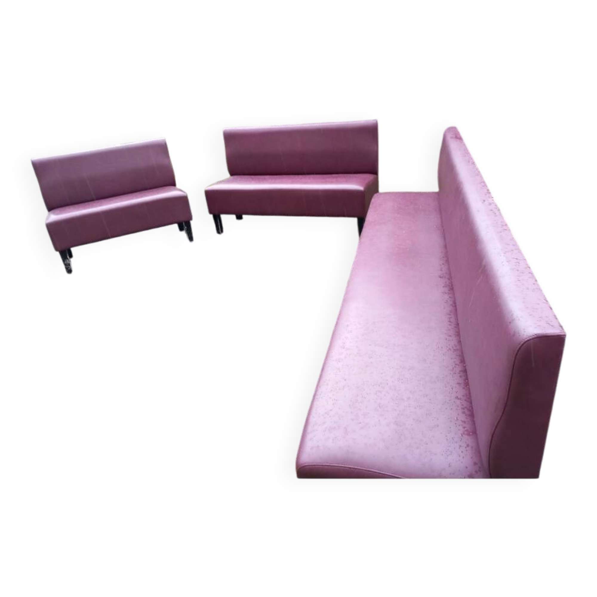 3 bistro benches