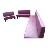3 banquettes de bistrot 