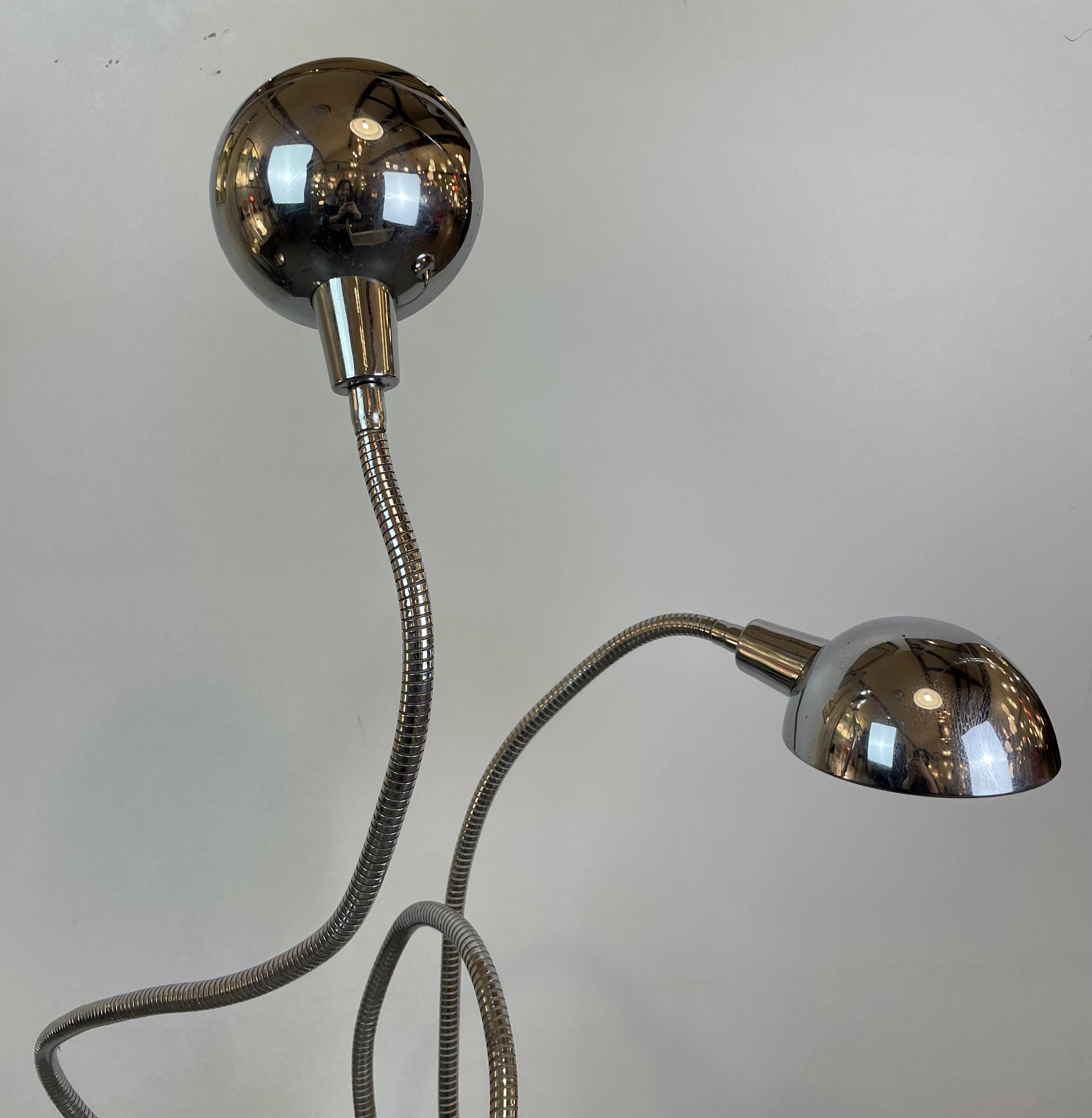 Hydra, Floor lamp by Pierre Folie for Jacques Charpentier, France, 1960
