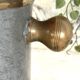 French cloisonne bucket enamelled colored over brass champagne cooler