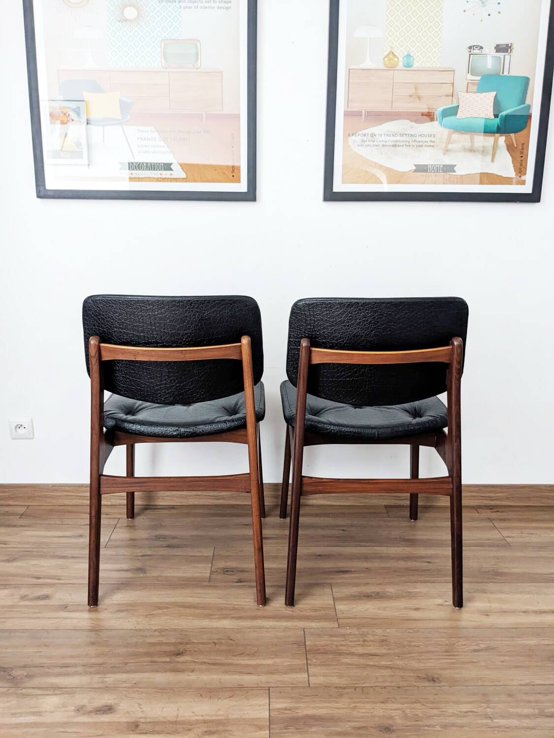 Set of 6 chairs from the 70s