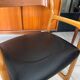 Vintage Baumann sleigh armchair
